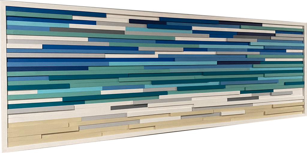 Bech Home Decor - Wood Wall Art - Modern Wall Art For Beach Home