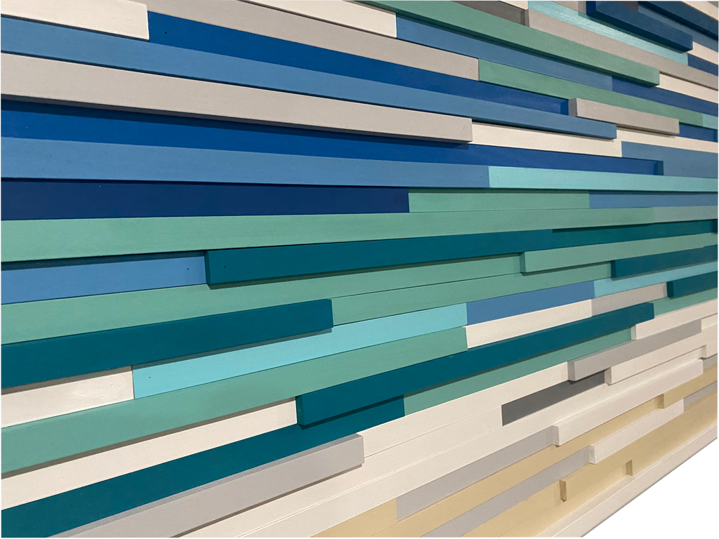 Bech Home Decor - Wood Wall Art - Modern Wall Art For Beach Home