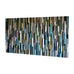 Wood Wall Art/Sculpture Wall Artwork - 3D Art - 40 x 70 - Turquoise and Green - Modern Textures