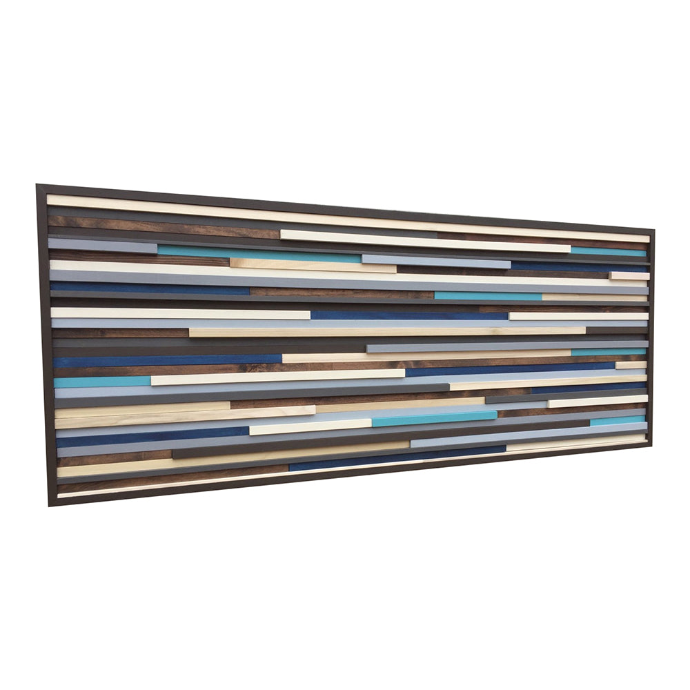 Wall Art - Wood Wall Art - Reclaimed Wood Art Sculpture - Modern Wall Art/Abstract Painting on Wood - Modern Textures