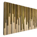 Wall Art - Wood Wall Art - Rustic Wood Sculpture Wall Installation 46X22 - Modern Textures