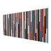 Queen Headboard - Wood Wall Art - Reclaimed Wood Art - Wood Sculpture - 60x30 - Modern Textures