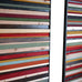 Wood Wall Art - Wood Sculpture - 24x48 Set (2 pcs) - Modern Textures
