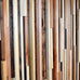 Wall Art - Wood Sculpture Queen Headboard or Wall Art - Lines - 36 x 64 - Modern Textures