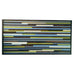 Wood Wall Art - Reclaimed Wood Art Sculpture - Modern Wall Art/Abstract Painting on Wood 48x24 - Modern Textures