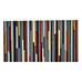 Wood Wall Art - Wood Sculpture - 3D Art - Abstract Painting on Wood - 24x48 - Modern Textures