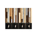 Coat Rack - Hang Keys and Dog Leashes - Reclaimed wood coat rack - 14x11 - Modern Textures