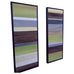 Wood Wall Art - Wood Art - Reclaimed Wood Art - Color Block Collection - 16x40 set - Modern Textures