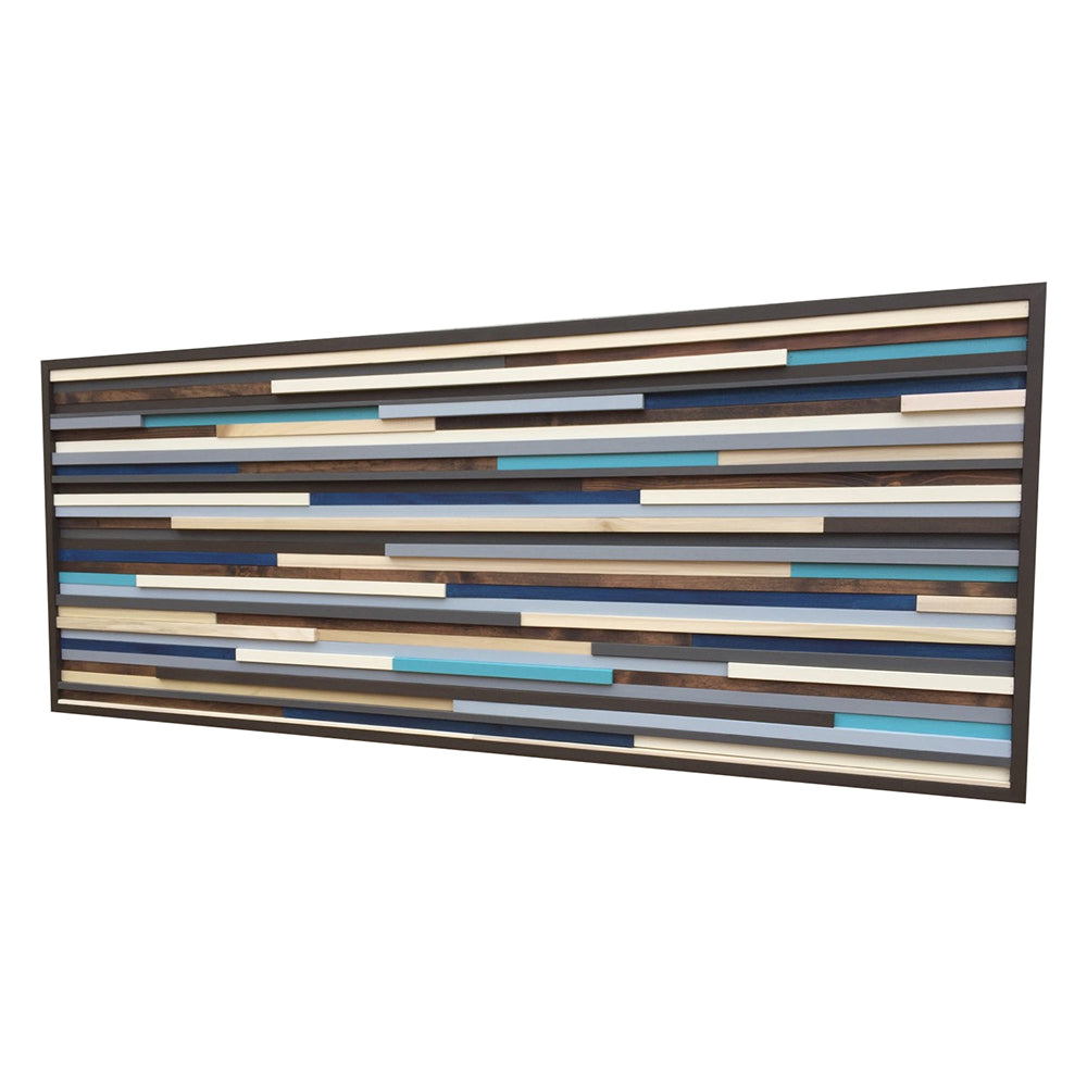Wall Art - Wood Wall Art - Reclaimed Wood Art Sculpture - Modern Wall Art/Abstract Painting on Wood - Modern Textures