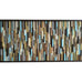 Modern Wall Art - Reclaimed Wood Art Sculpture - Abstract Wall Art- 24x48 - Modern Textures