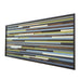 Wood Wall Art - Reclaimed Wood Art Sculpture - Modern Wall Art/Abstract Painting on Wood 48x24 - Modern Textures