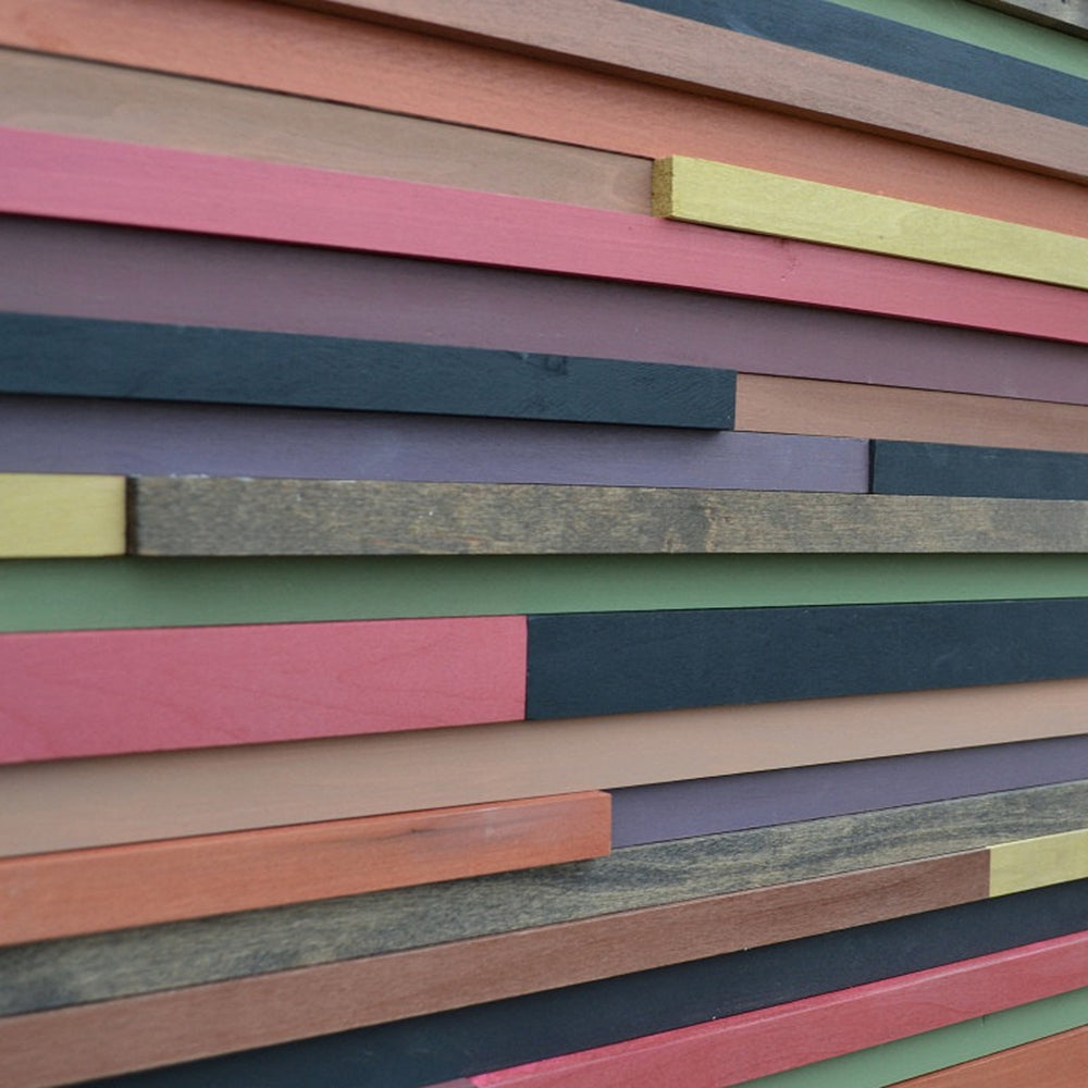 Wood Wall Art/Sculpture - Reclaimed Wood - Abstract Sculpture - 3D Art - 36x48 - Modern Textures