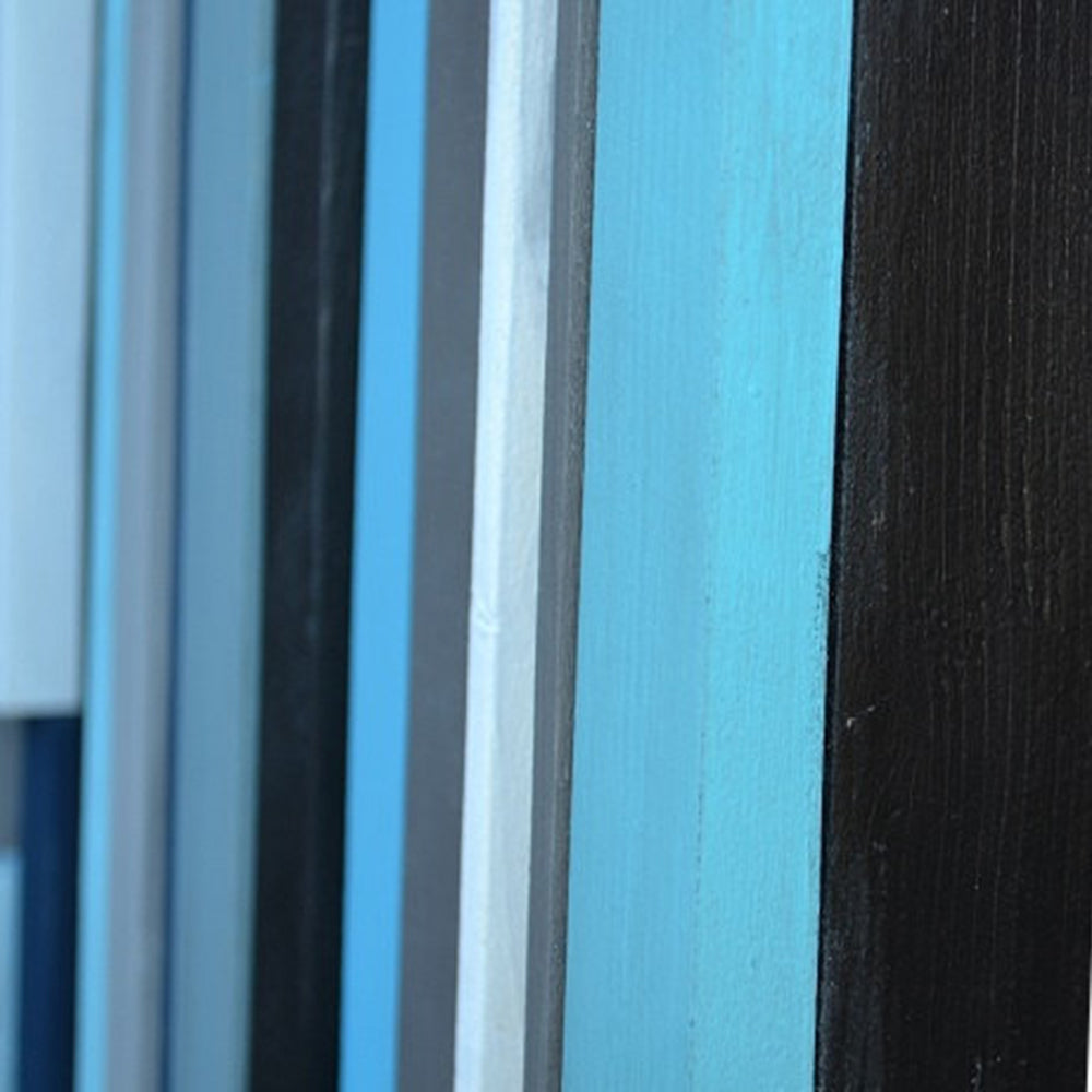 Wood Wall Art - Wood Art -Reclaimed Wood Art - Queen or King Headboard 36 x 72 - Modern Textures