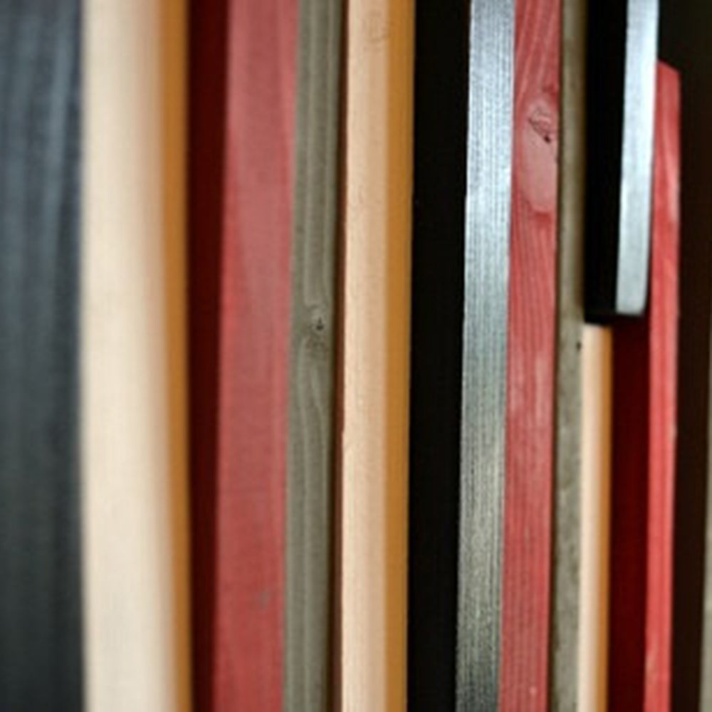 Wood Wall Art Wood Sculpture - 3D Art - Headboard - Red, Black, Gray & White - 36x72 - Modern Textures