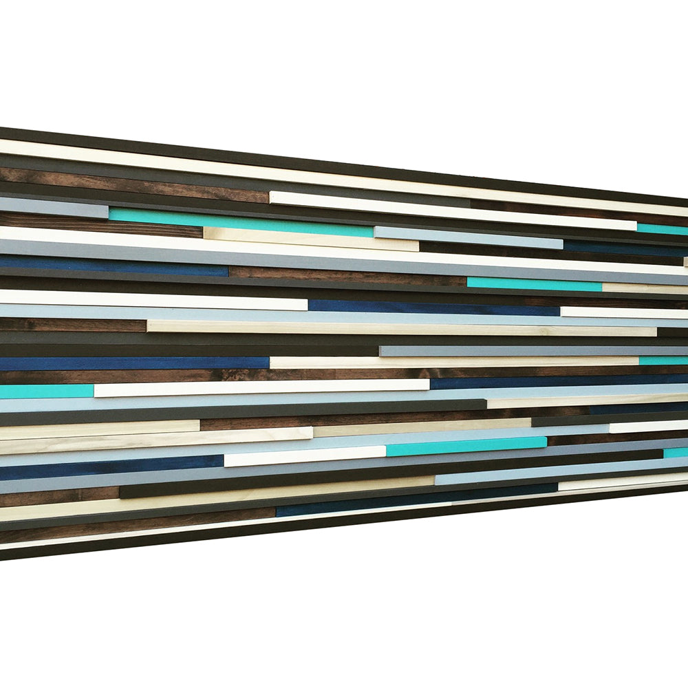 Wall Art - Wood Wall Art - Reclaimed Wood Art Sculpture - Modern Wall Art/Abstract Painting on Wood - Modern Textures