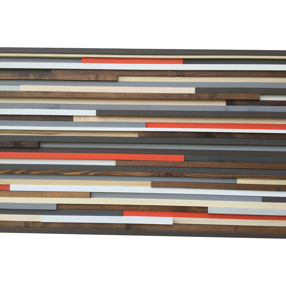 Wall Art - Wood Wall Art - Reclaimed Wood Art Sculpture - Modern Wall Art/Abstract Painting on Wood - Modern Textures