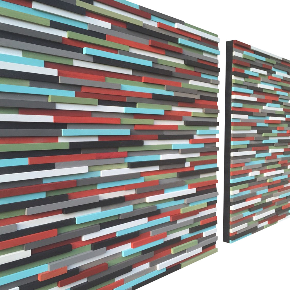 Wood Wall Art - Modern Wood Sculpture Wall Art - 3D Art - Modern Textures