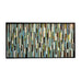 Headboard - Full Headboard - Wood Wall Art - 3D Art -  24x56 - Modern Textures