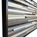 Wood Sculpture - Queen Headboard - Wood Wall Art - 20x64 - Modern Textures