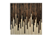 Wood Wall Art - Reclaimed Wood Art Sculpture - Drip Design - Modern Textures