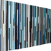 Wood Wall Art - Wood Art -Reclaimed Wood Art - Queen or King Headboard 36 x 72 - Modern Textures