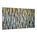 Wood Sculpture Queen Headboard or Wall Art - Skinny Rectangles - 36 x 65 - Modern Textures