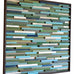 Wood Wall Art - Wood Art - Reclaimed Wood Art - Sculpture Wall Installation - 30x30 - Modern Textures
