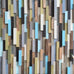 Modern Wall Art - Reclaimed Wood Art Sculpture - Abstract Wall Art- 24x48 - Modern Textures