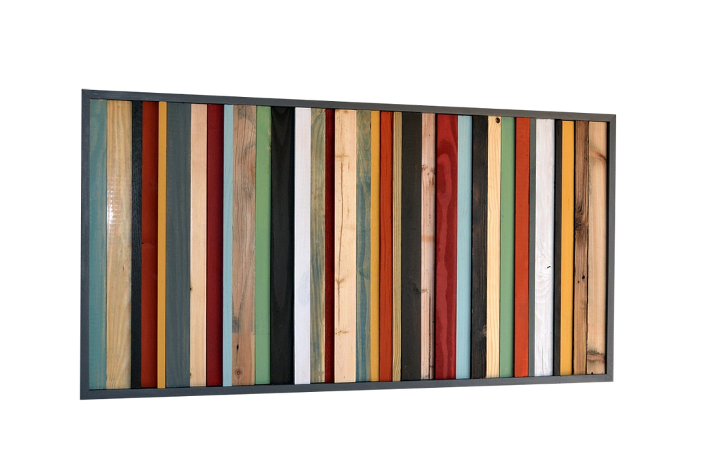 Wood Wall Art - Reclaimed Wood Art Sculpture - Modern Artwork - Modern Textures